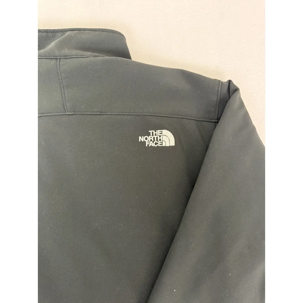 The North Face Apex Bionic Softshell Jacket Men's Large Black‎ Full Zip Windwall